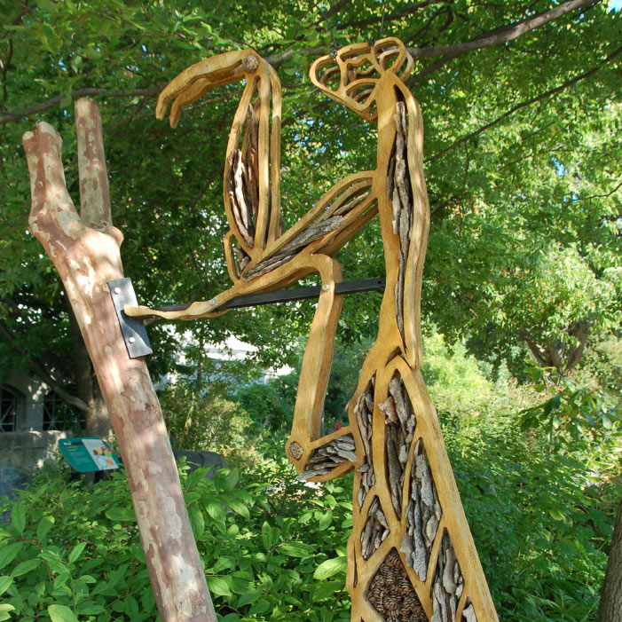 Mantis sculpture